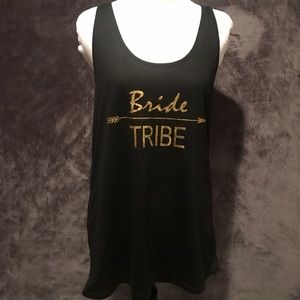 Bride tribe tank top